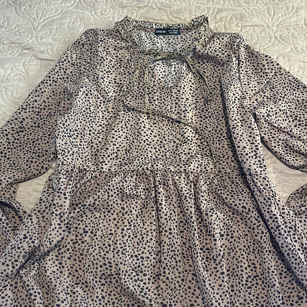 Pre loved cheetah print dress